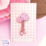 Enamel Pin - Sakura Flowers