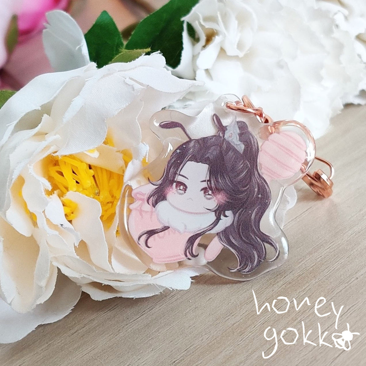 Keychain - Bee Qing – Honey Gokko