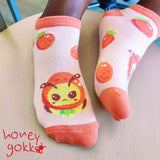 Socks - Strawbeerry Brioche