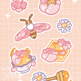 Stickers sheet - Spring Honey Bloom