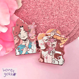 Enamel Pin - Besties in Spring