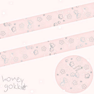 Washi Tape - The Soothing Scent of Silver Haitang Blossoms