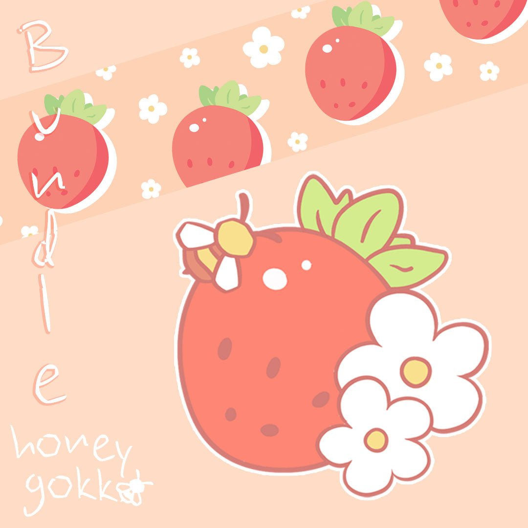Lost in the Strawberry Field Bundle - Red version - – Honey
