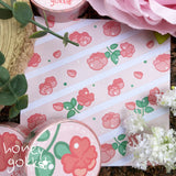 Washi Tape - Pink Peony